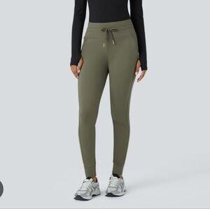 HALARA Softlyzero™ Airy High Waisted Drawstring Side Pocket Plain Joggers